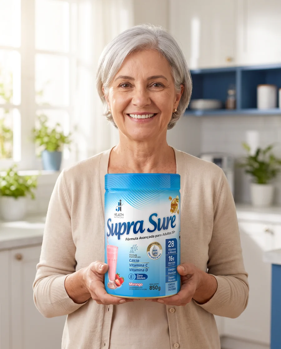 Foto de pessoa com o produto