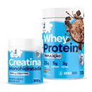 Combo Whey Protein Tripla Ação + Creatina Monohidratada 300g