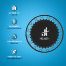 Benefícios da Cama Elástica Jump J&I Health: melhora no cardio, força e resistência, com alta performance e baixo impacto. Estrutura resistente e segura, ideal para treinos dinâmicos e versáteis em qualquer ambiente.