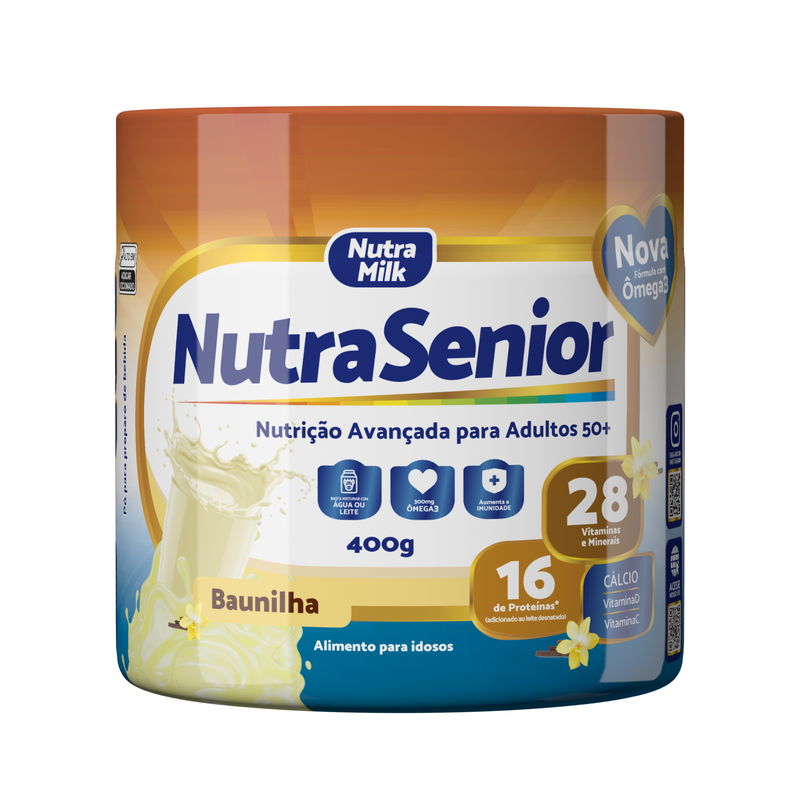 NutraSenior 50+ 400g sabor Baunilha