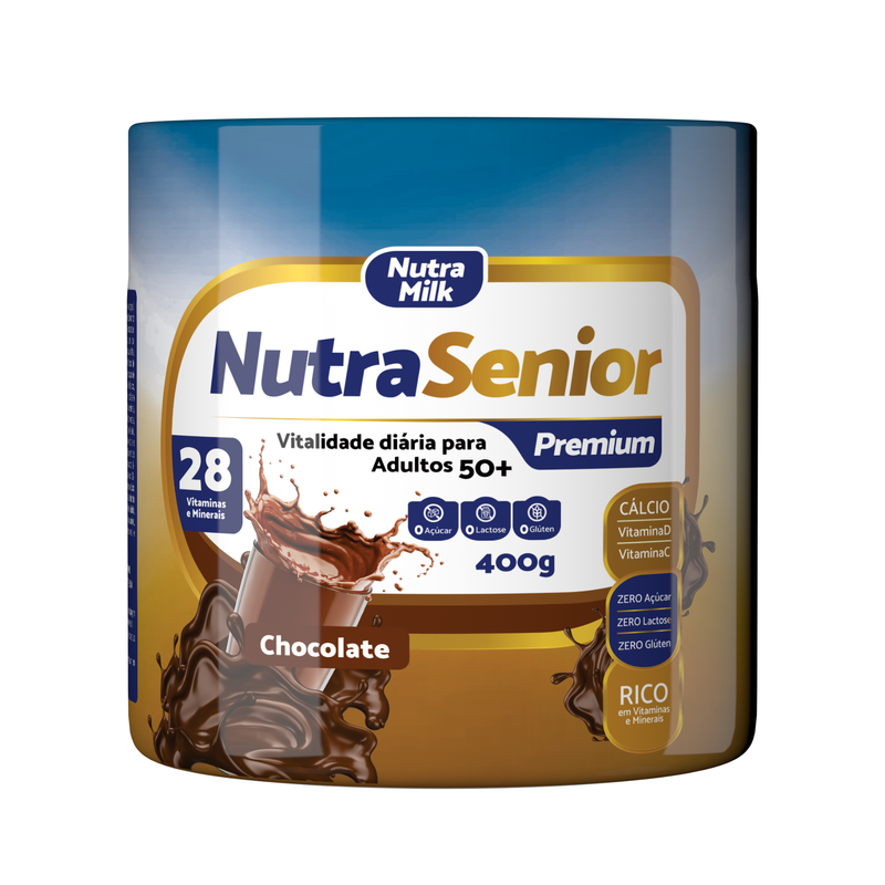 NutraSenior Premium 50+ 400g sabor Chocolate