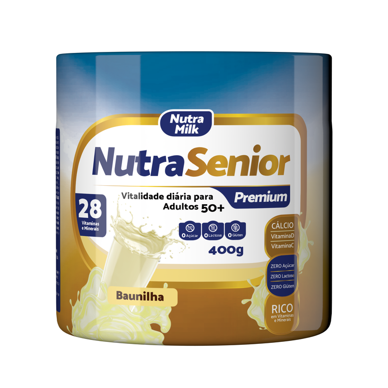 NutraSenior Premium 50+ 400g sabor Baunilha