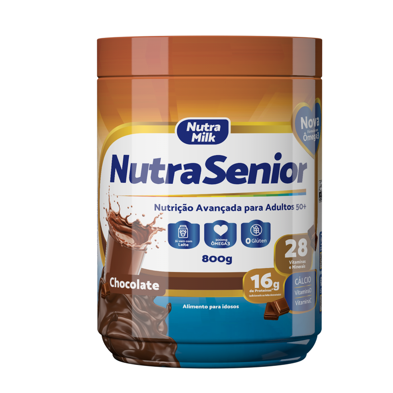 NutraSenior 50+ 800g sabor Chocolate