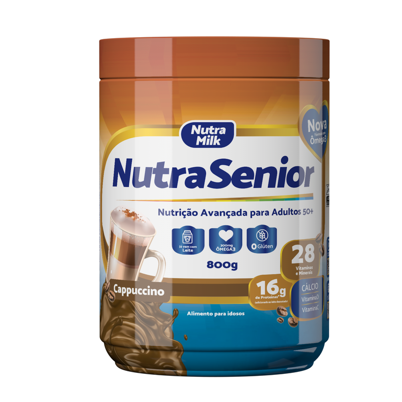 NutraSenior 50+ 800g sabor Cappuccino