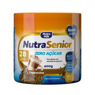 NutraSenior Zero Açúcar 50+ 400g sabor Cappuccino