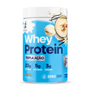 Whey Protein sabor baunilha da J&I Health com 23g de proteína por porção, ideal para recuperação muscular e aumento de força.