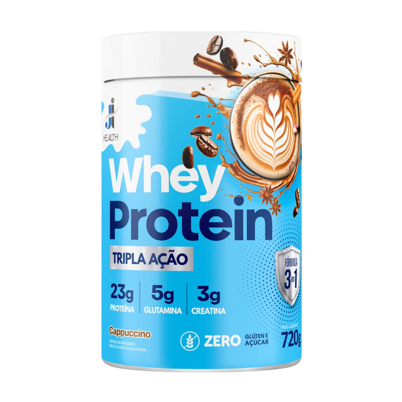 Health Whey Tripla ação 720g sabor Cappuccino