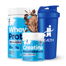 Combo Whey Protein Tripla Ação + Creatina Monohidratada 300g + Coqueteleira 700ml